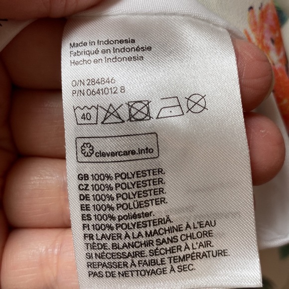 Excellent condition tropical bird print dress - Picture 5 of 5